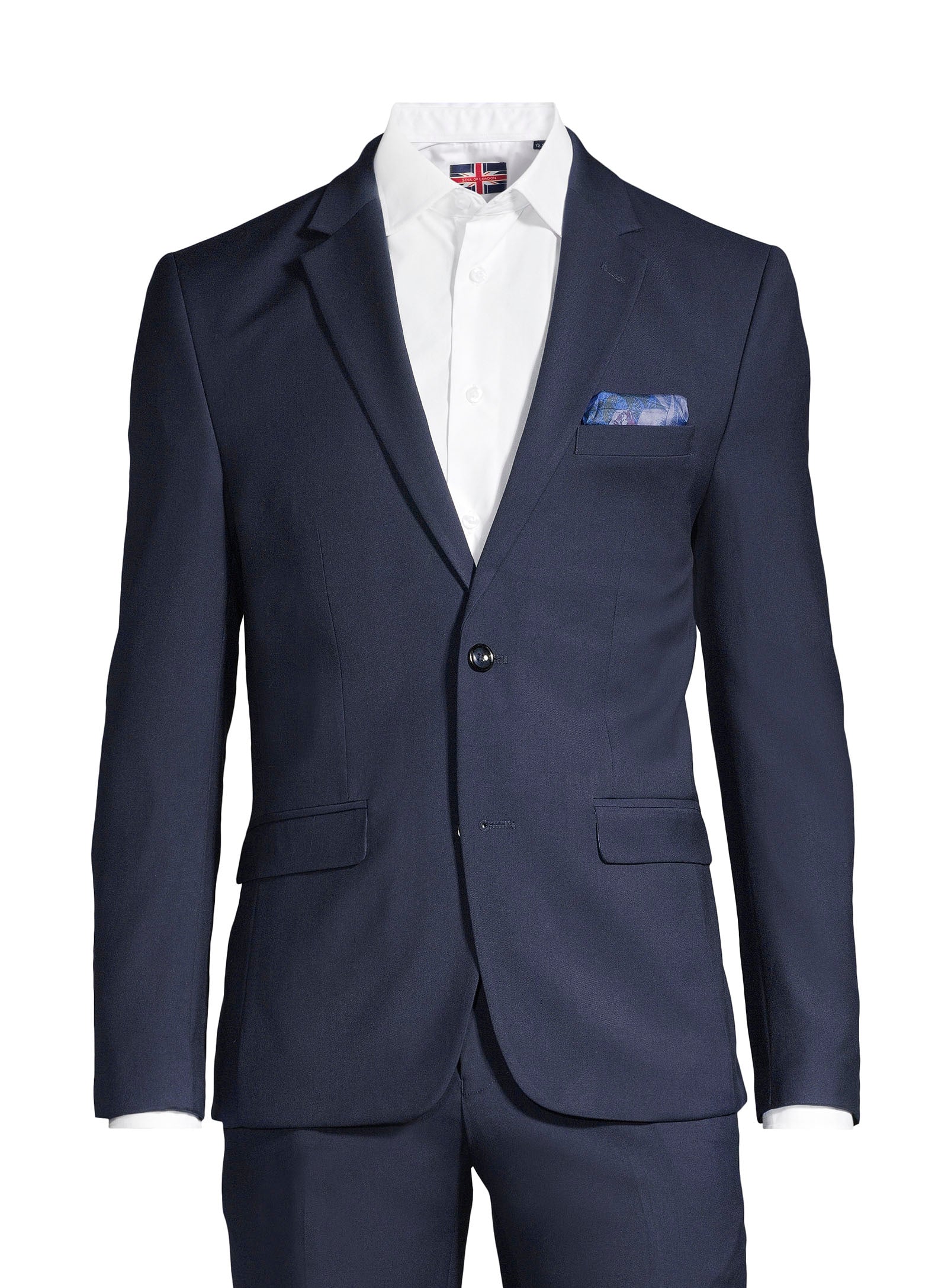 Complet essentiel en couleur unie - Bleu marine