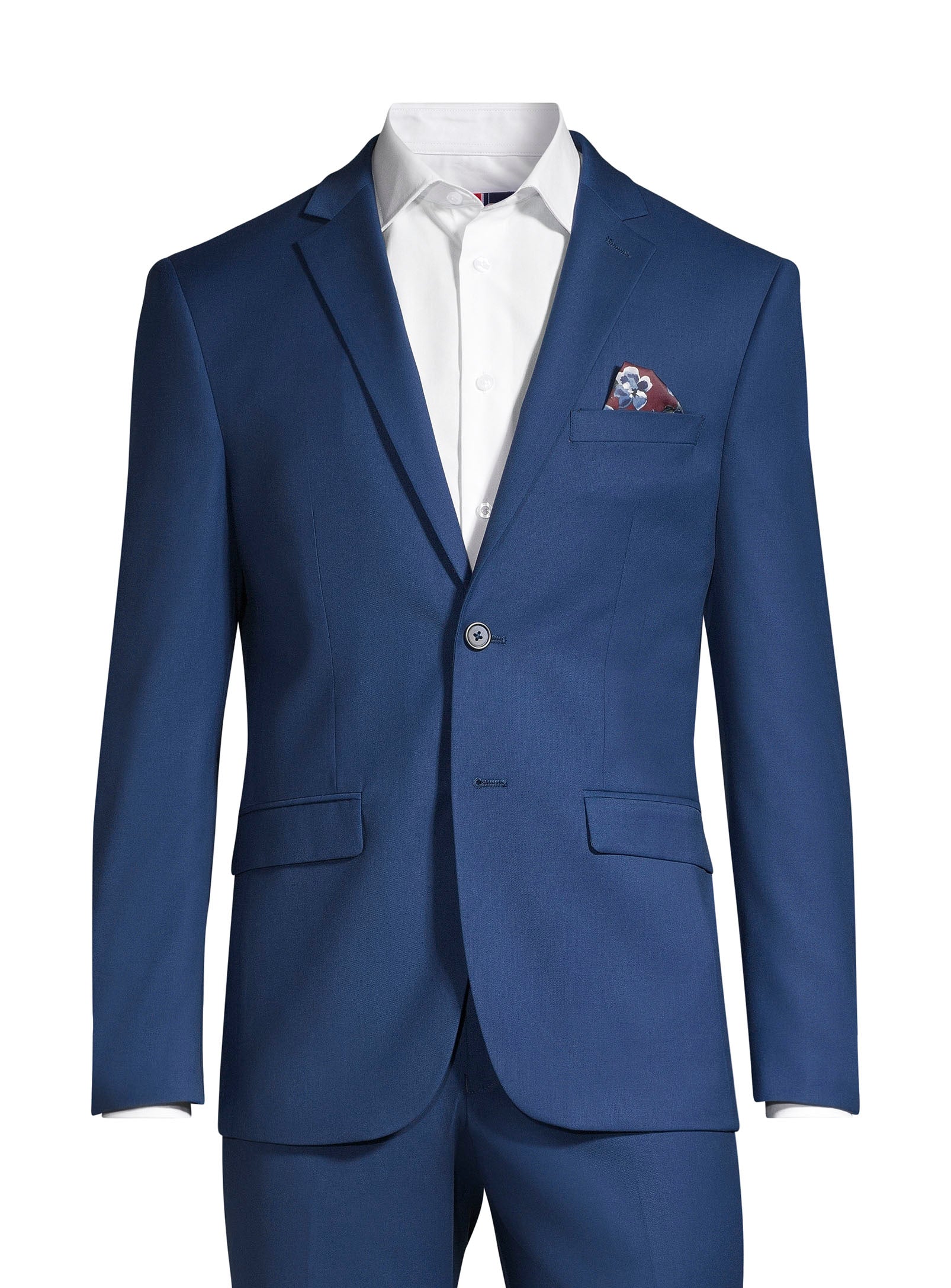 Complet essentiel en couleur unie - Bleu fédéral