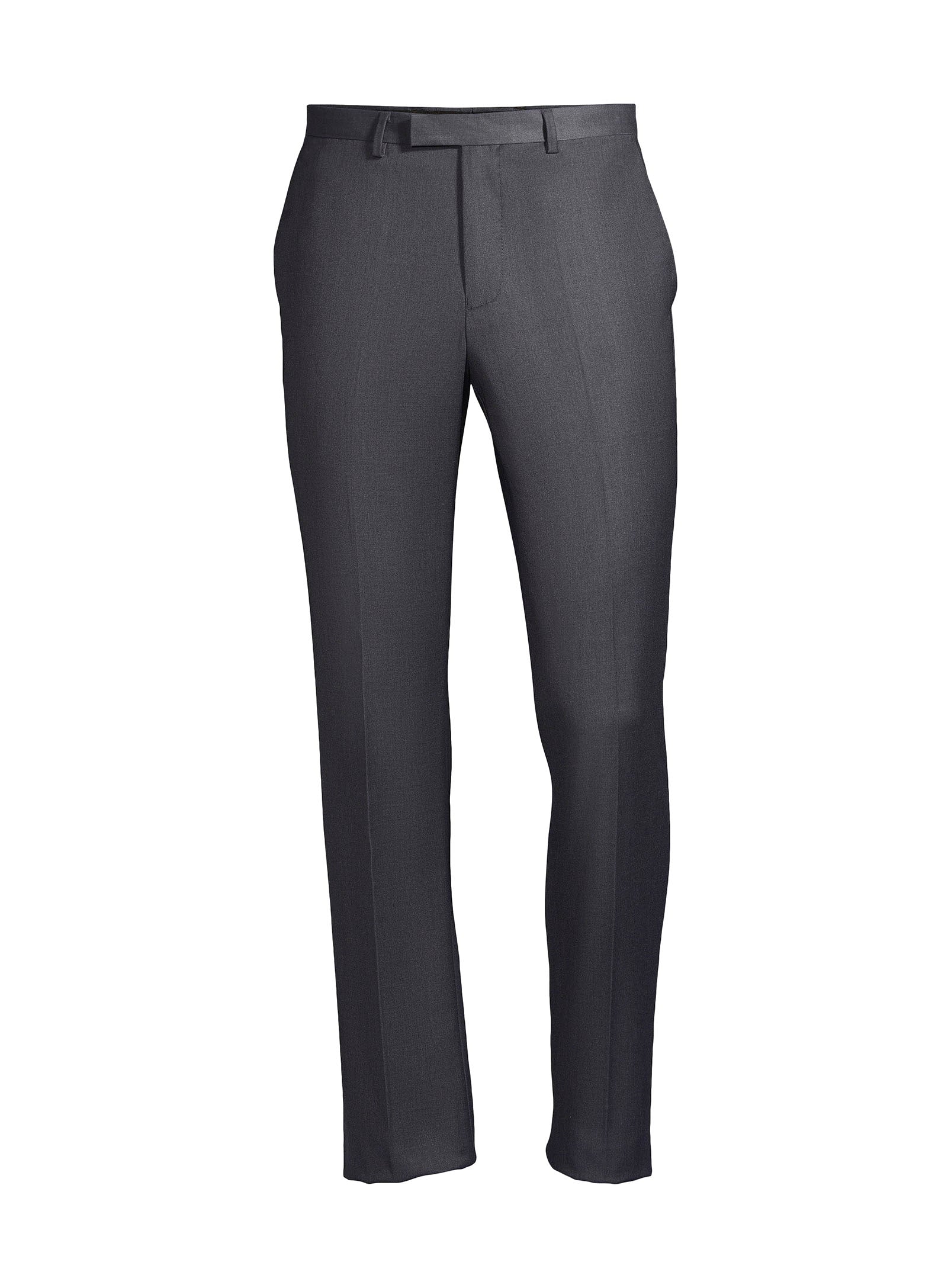 Pantalon essentiel en couleur unie - Gris charbon