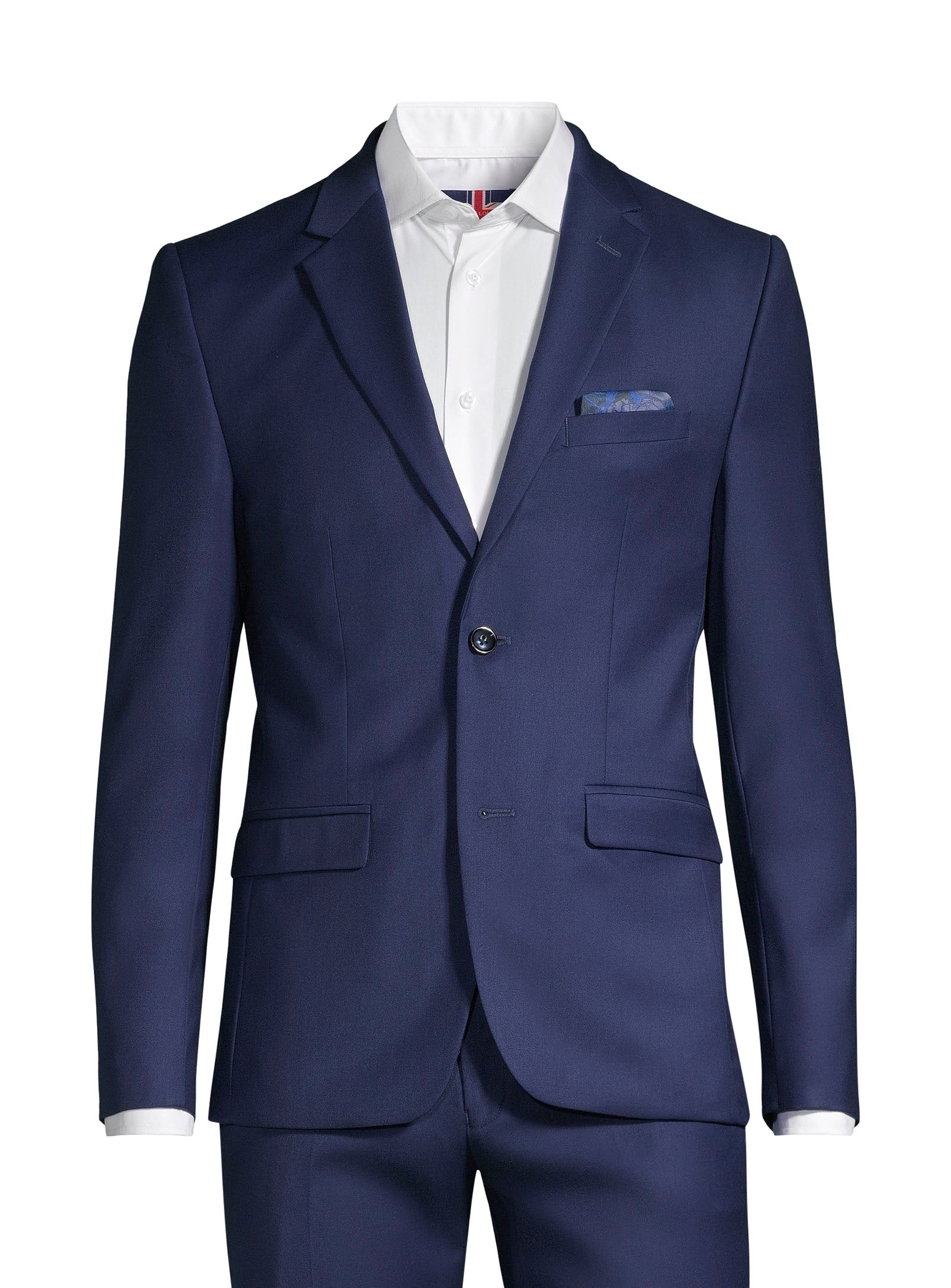 Complet essentiel en couleur unie - Bleu foncé