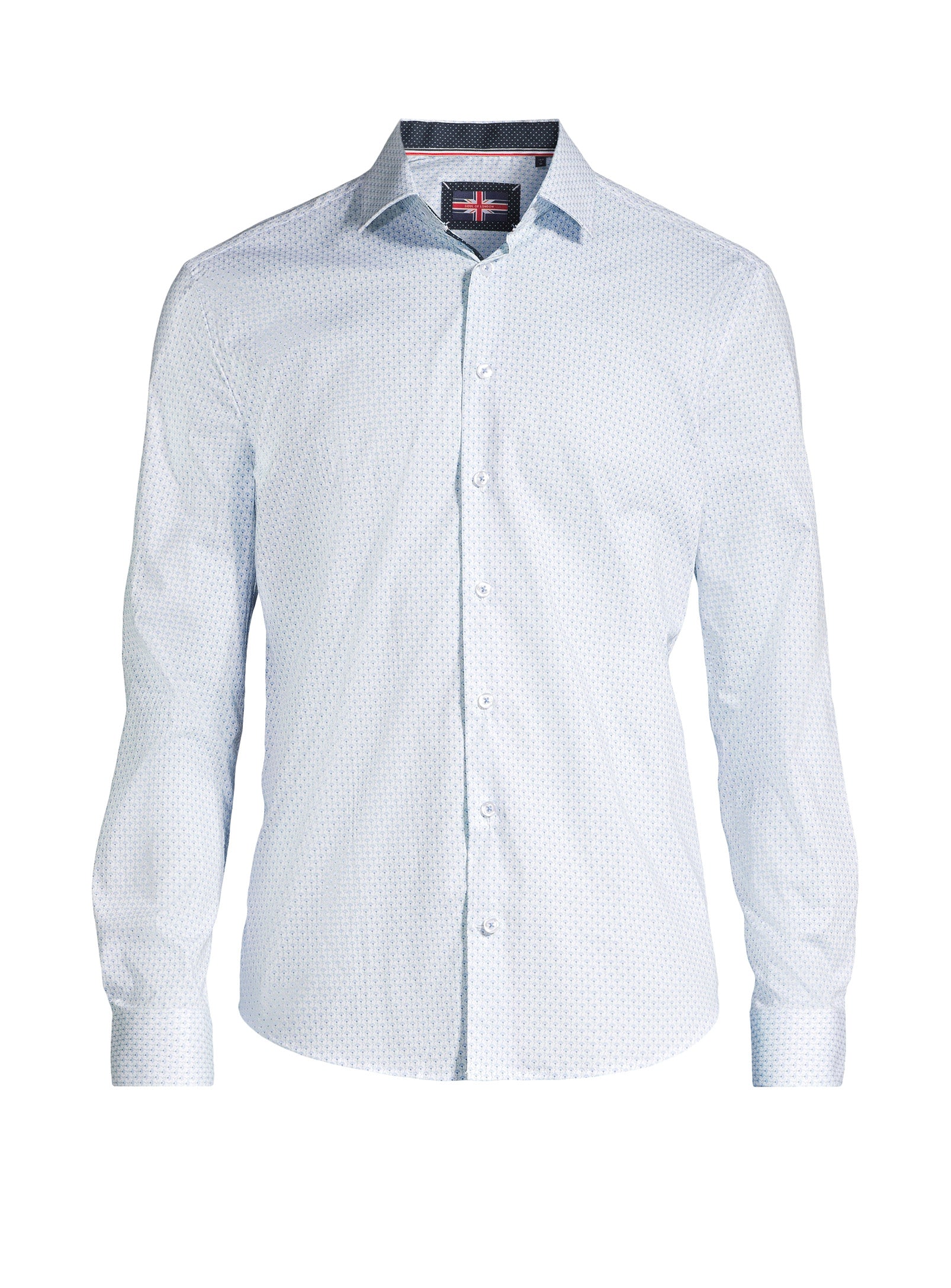 Chemise de sport en coton – Bleu pâle