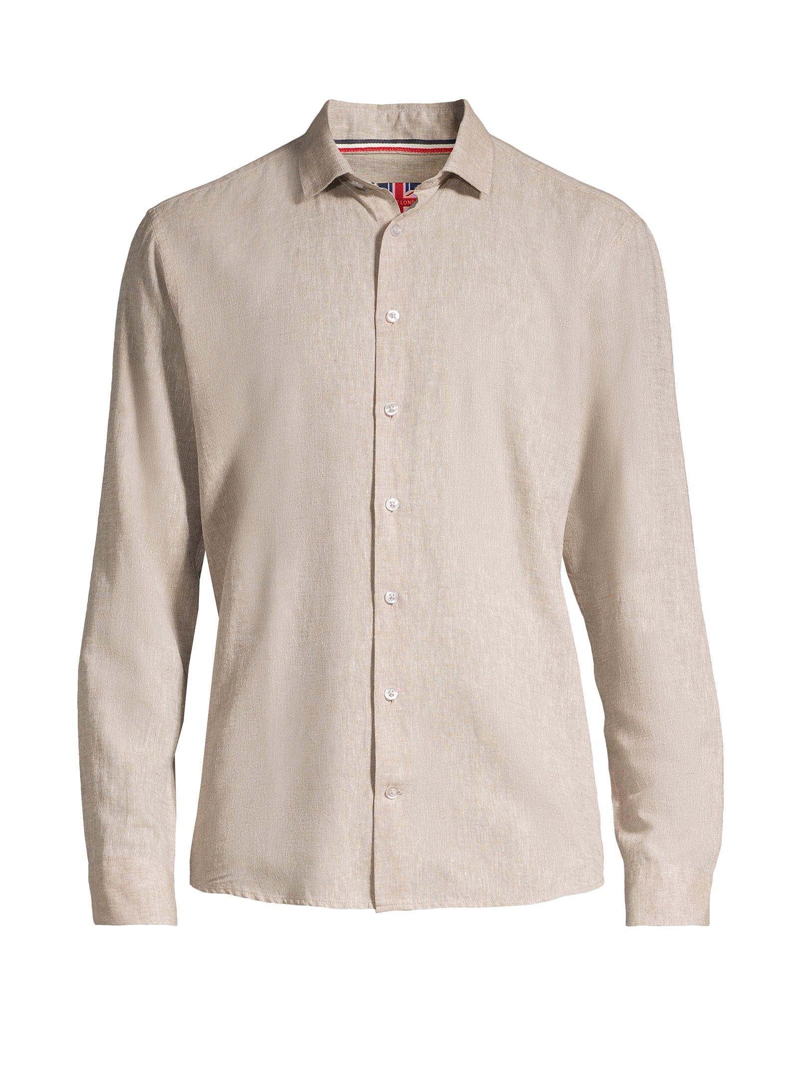 Linen Cotton Sport Shirt – Sand