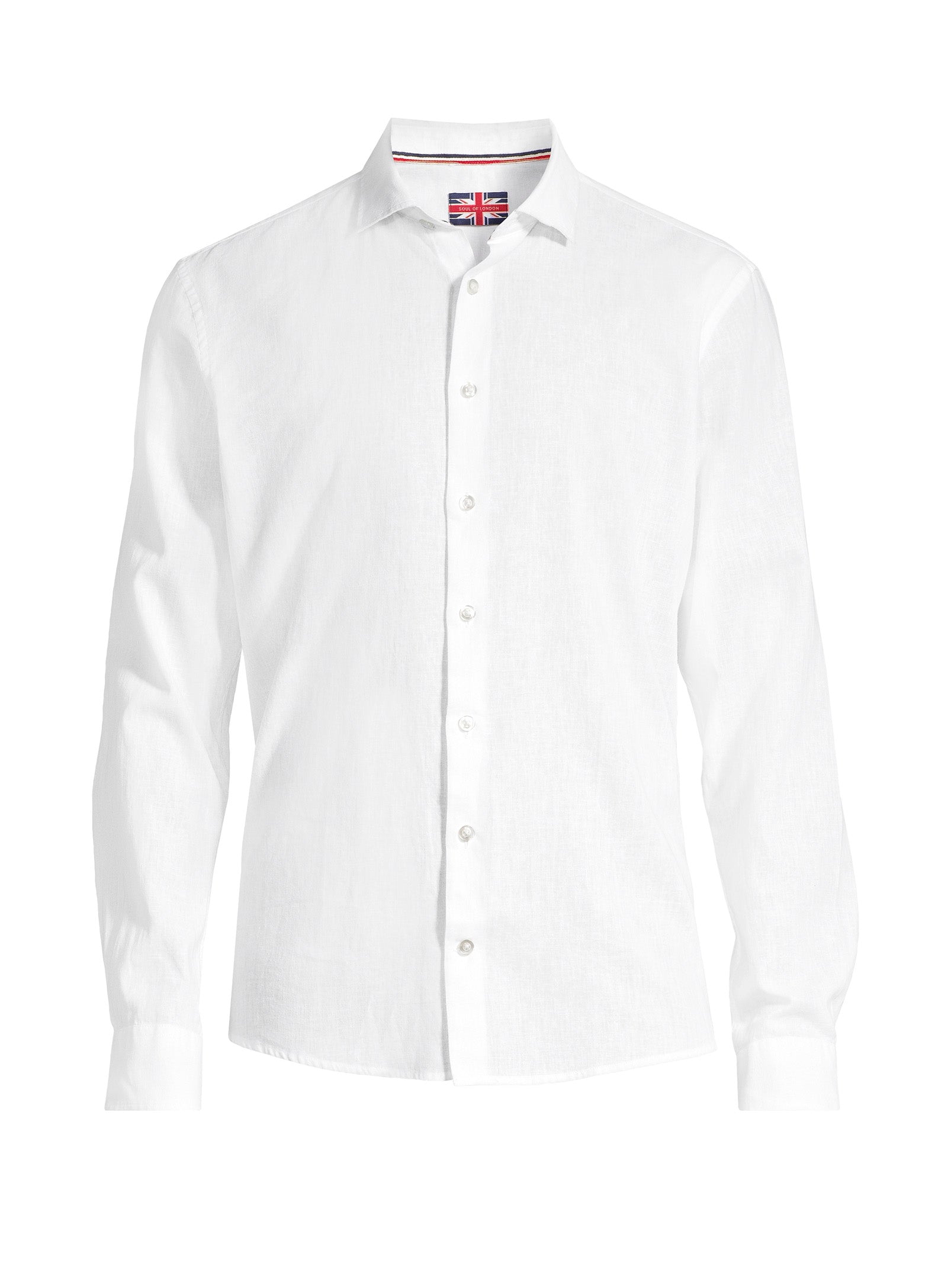 Linen Cotton Sport Shirt – White
