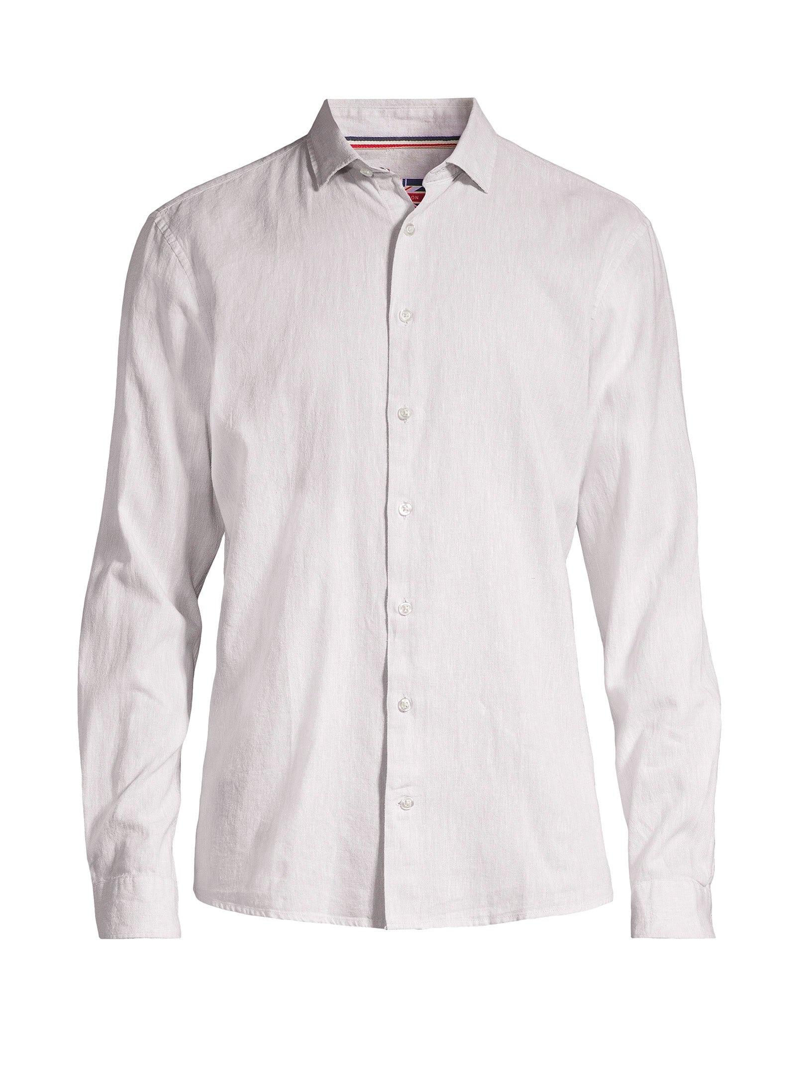 Linen Cotton Sport Shirt – Silver