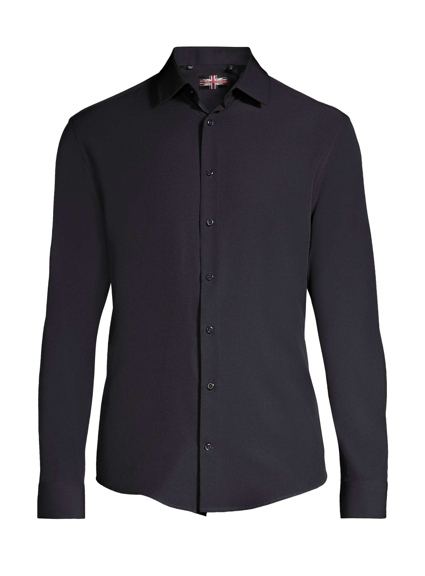 Performance Sport Long Sleeve Shirt - Black