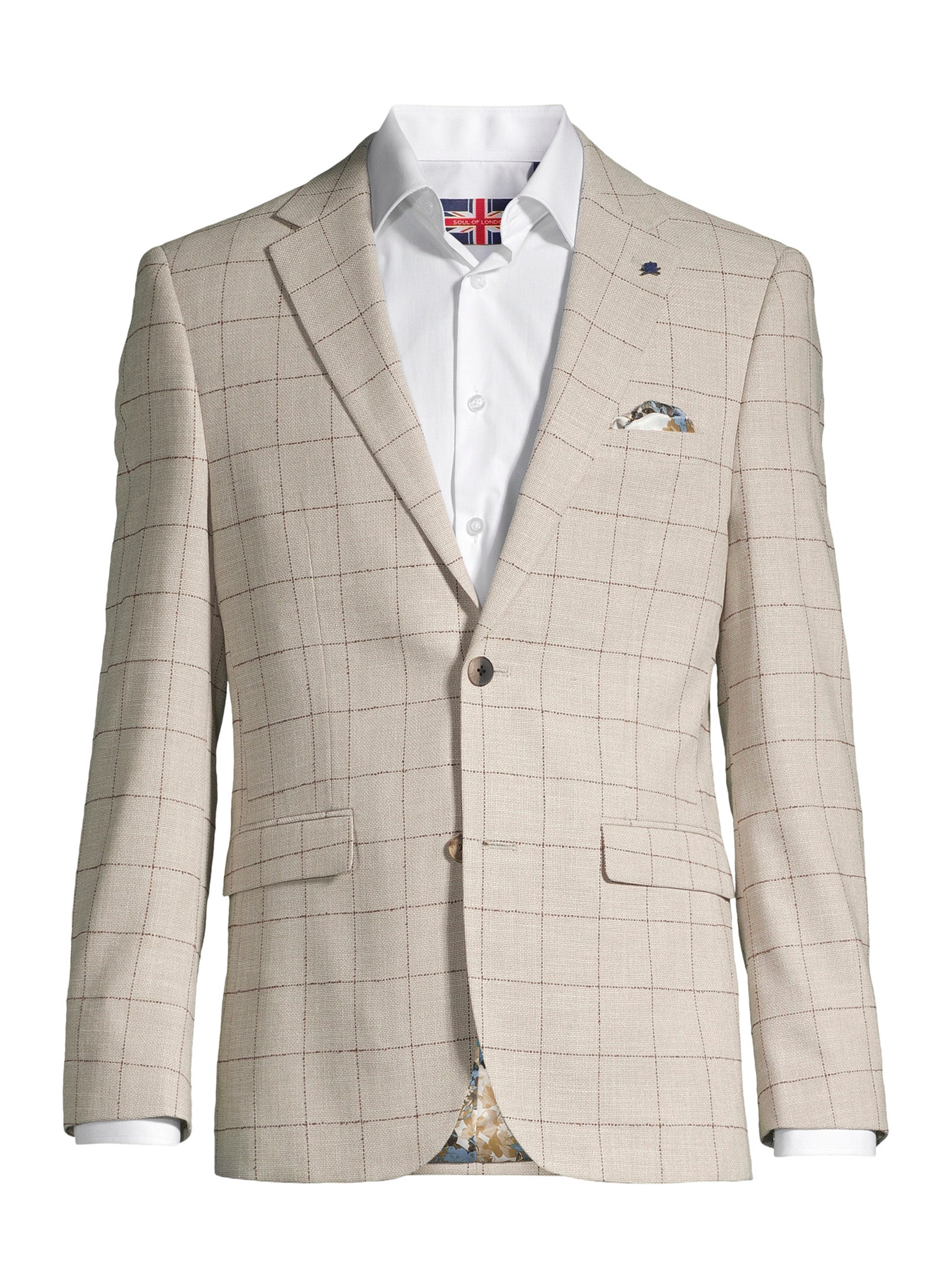 Woven Blazer – Sand