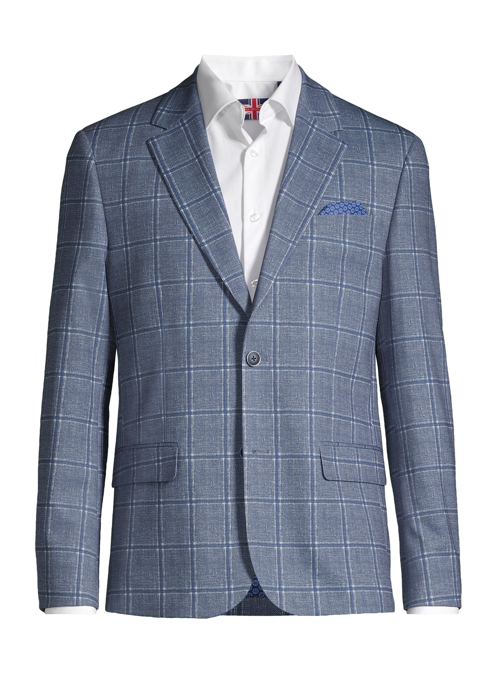 Knit Blazer – Blue