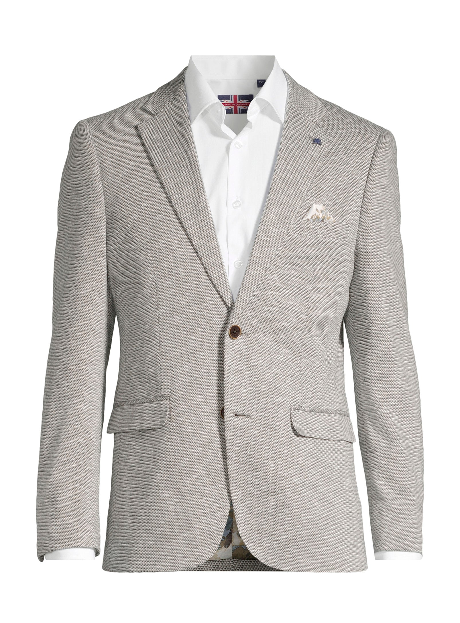 Knit Blazer – Stone