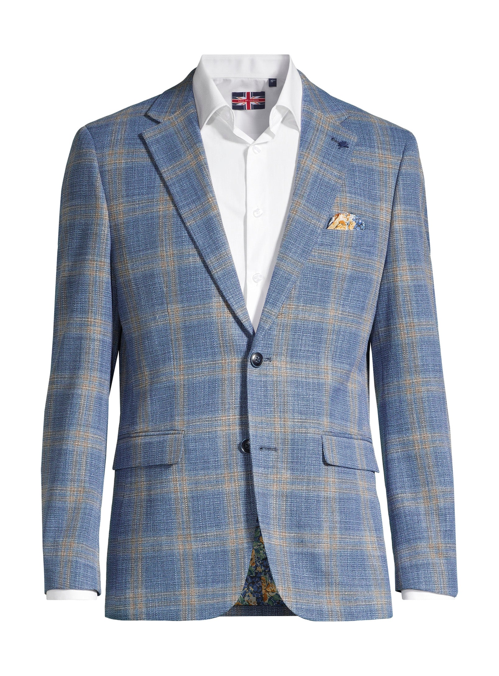 Woven Blazer – Blue