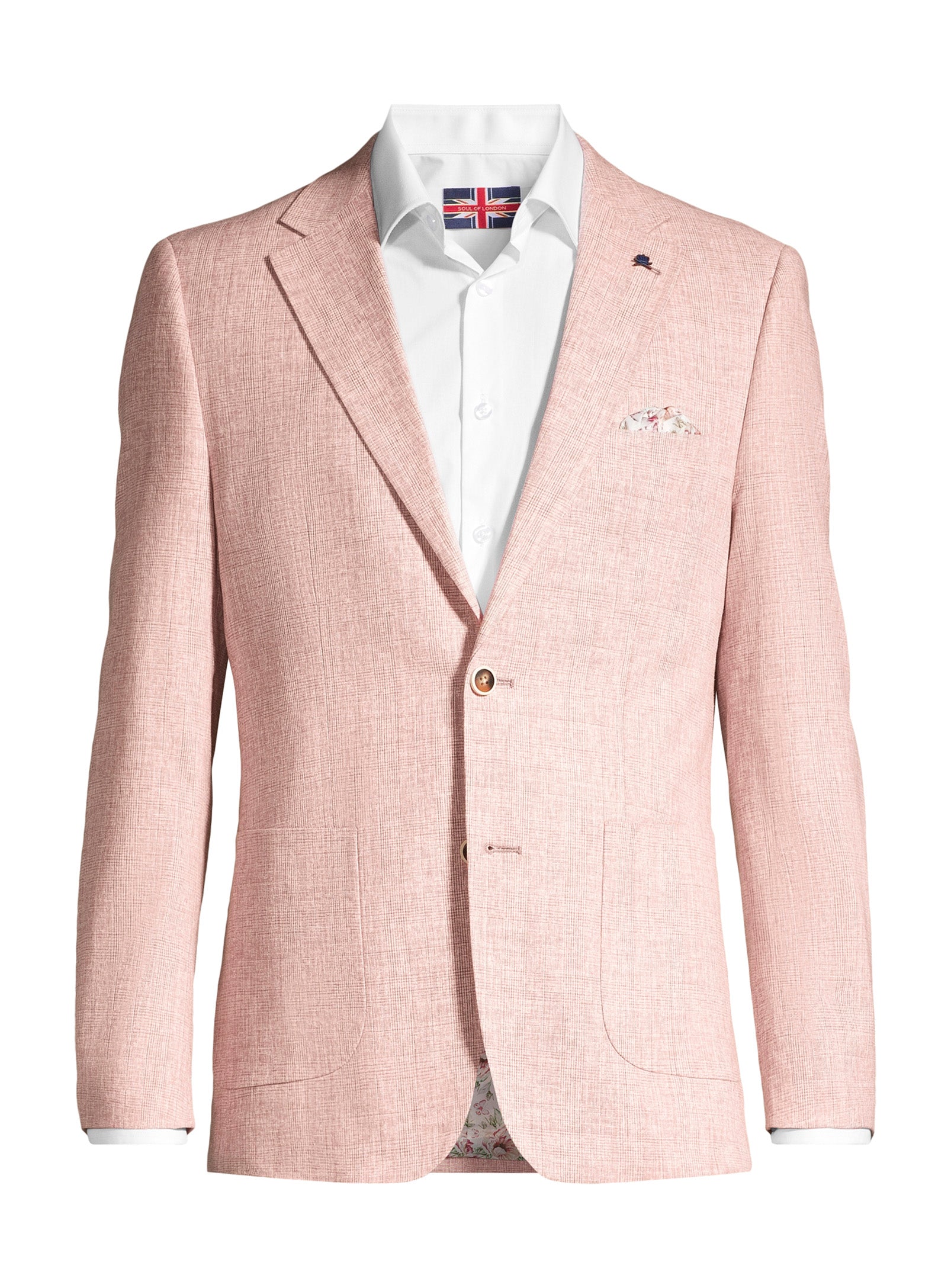 Linen Blazer – Pink