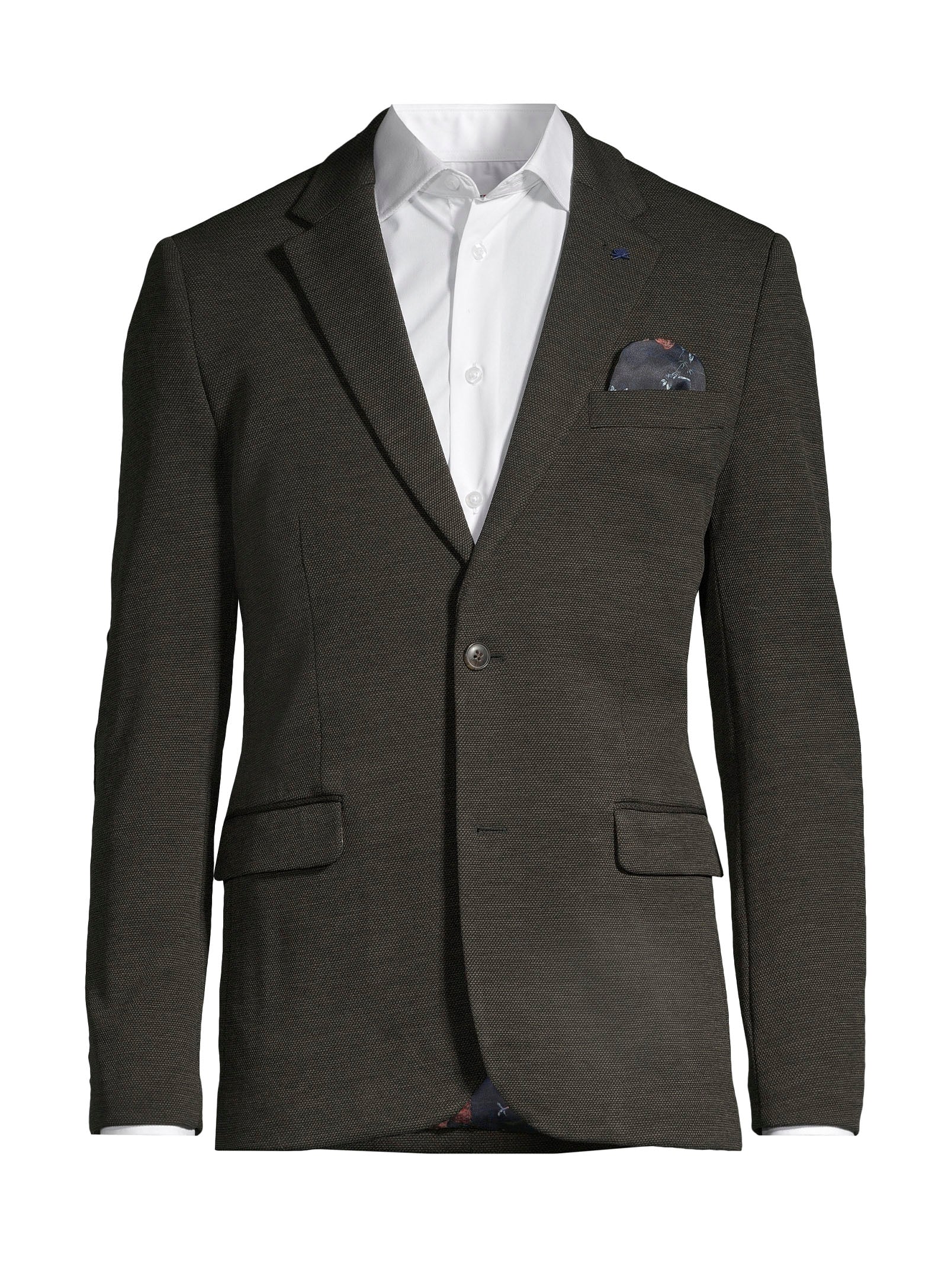 Veston en tricot - Vert foncé