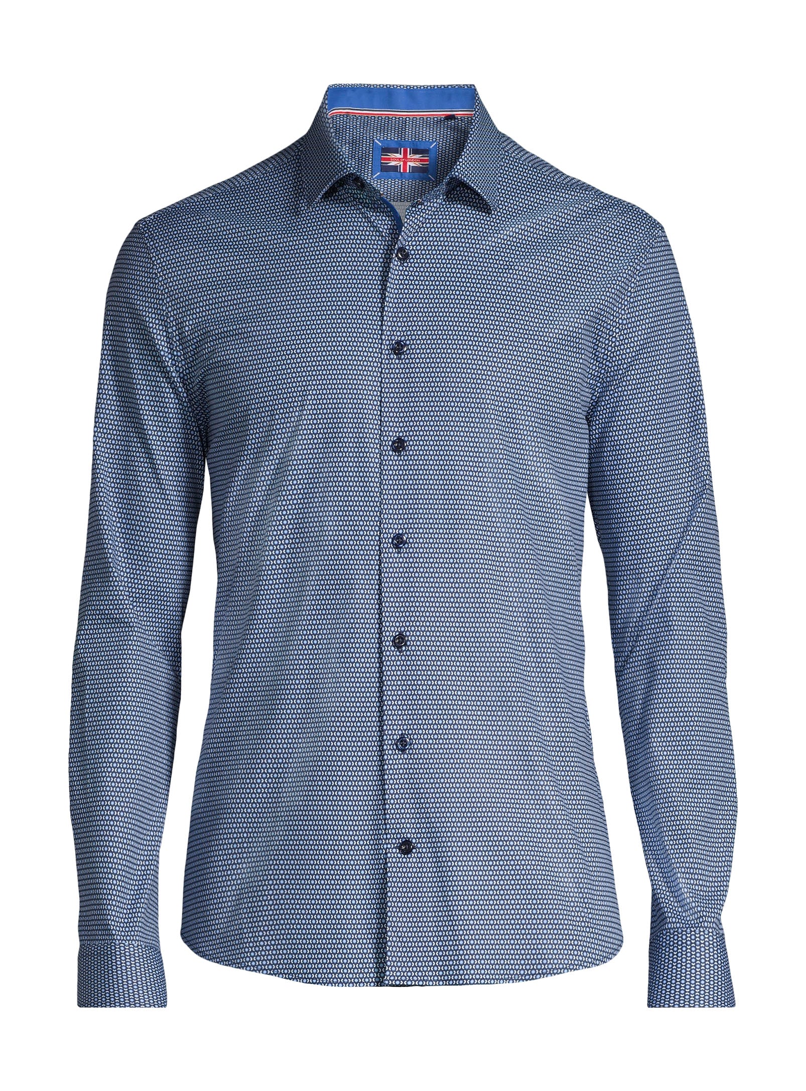 Cotton Sport Shirt - Blue