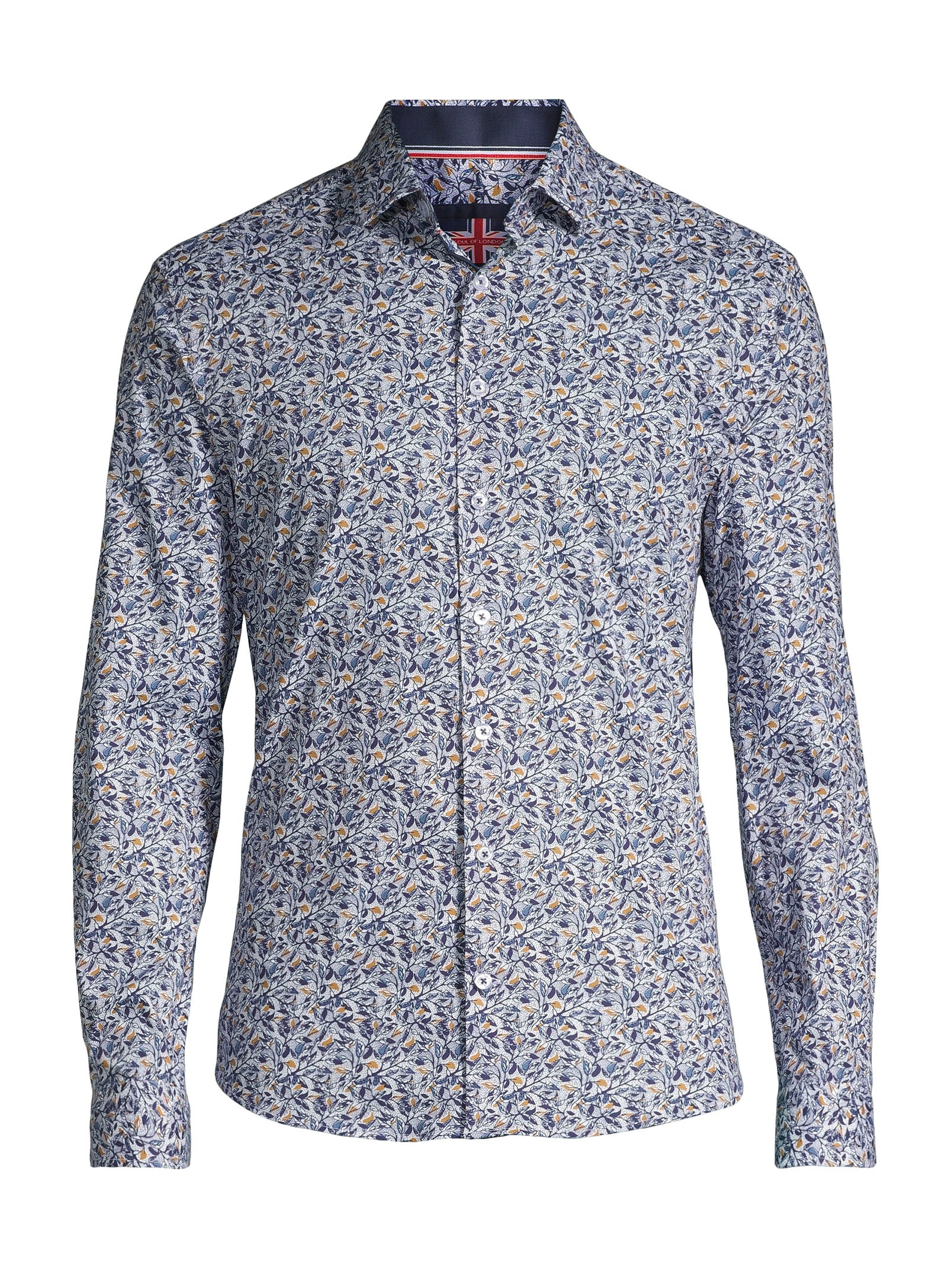 Cotton Sport Shirt - Navy