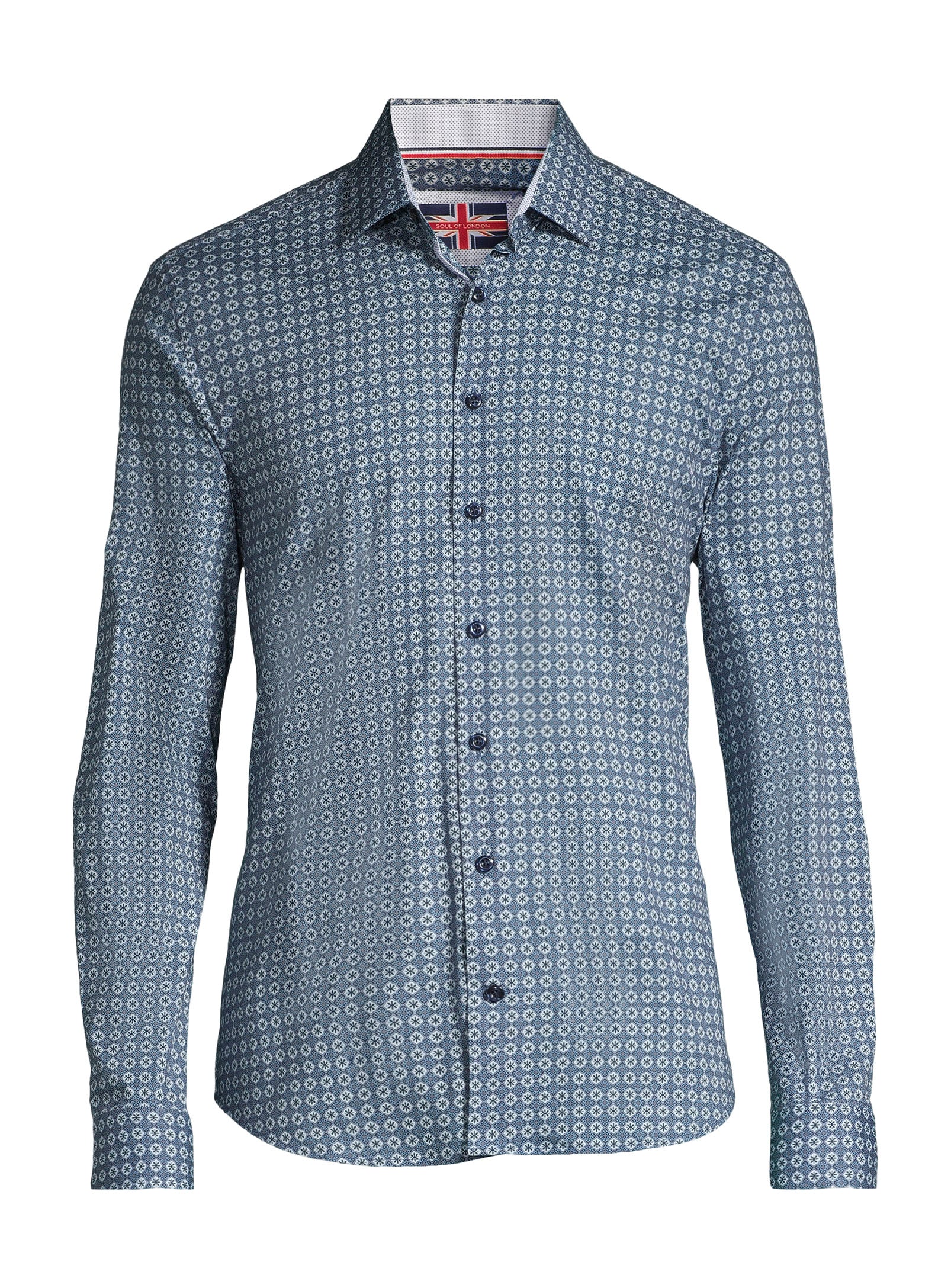 Cotton Sport Shirt - Blue