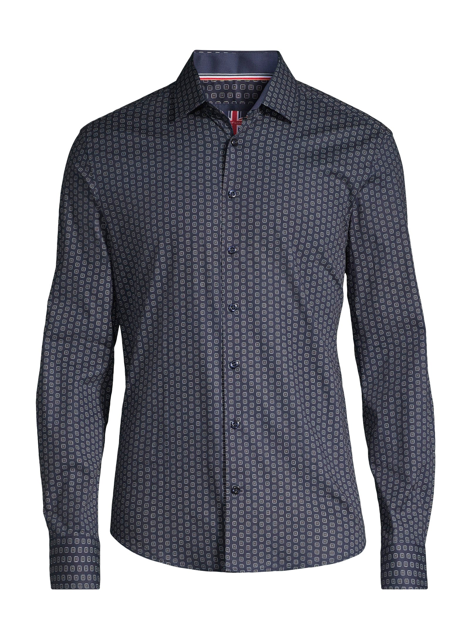 Cotton Sport Shirt - Burgundy