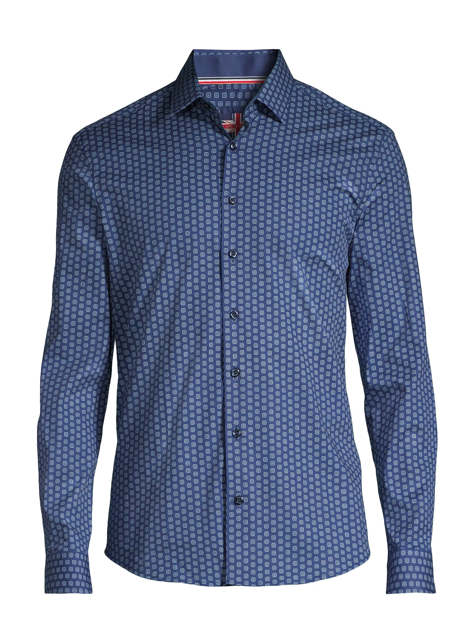Cotton Sport Shirt - Blue
