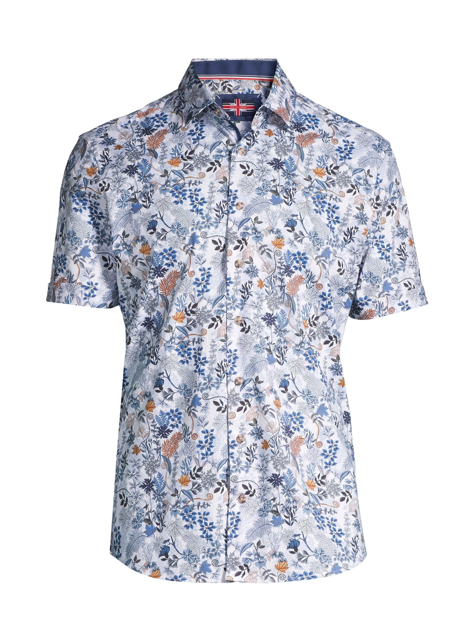 Chemise de sport en coton – Bleue