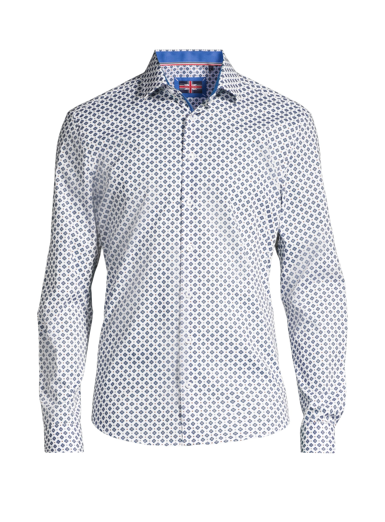 Chemise de sport en coton – Bleue