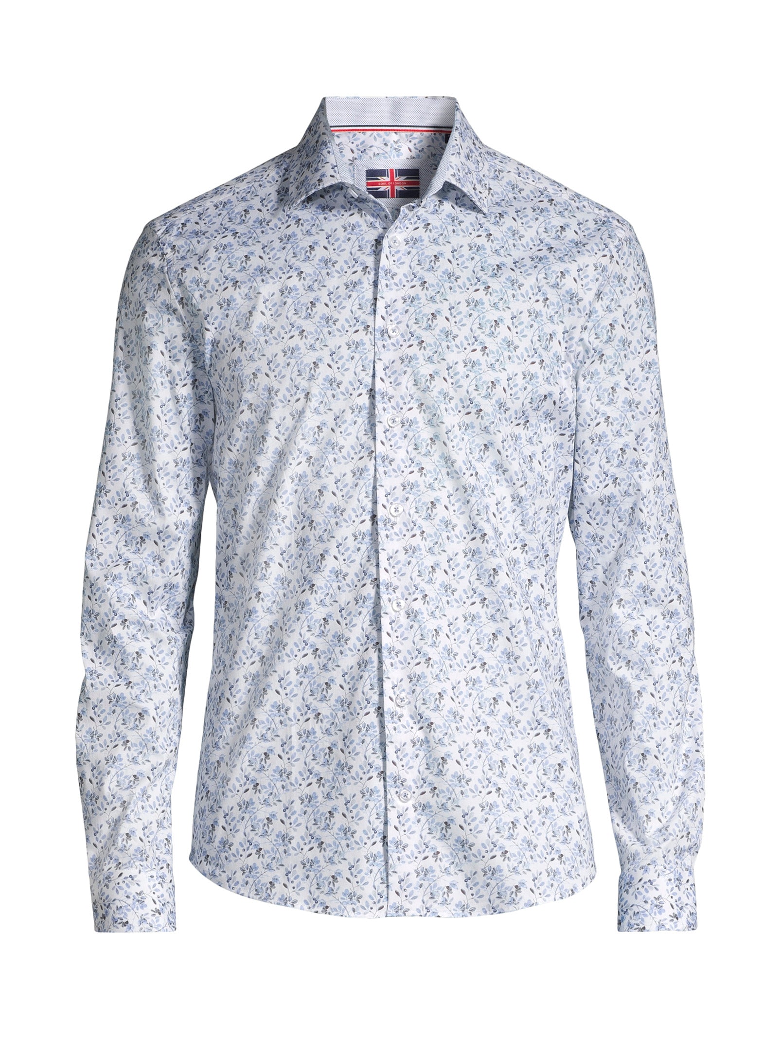 Chemise de sport en coton – Bleu pâle