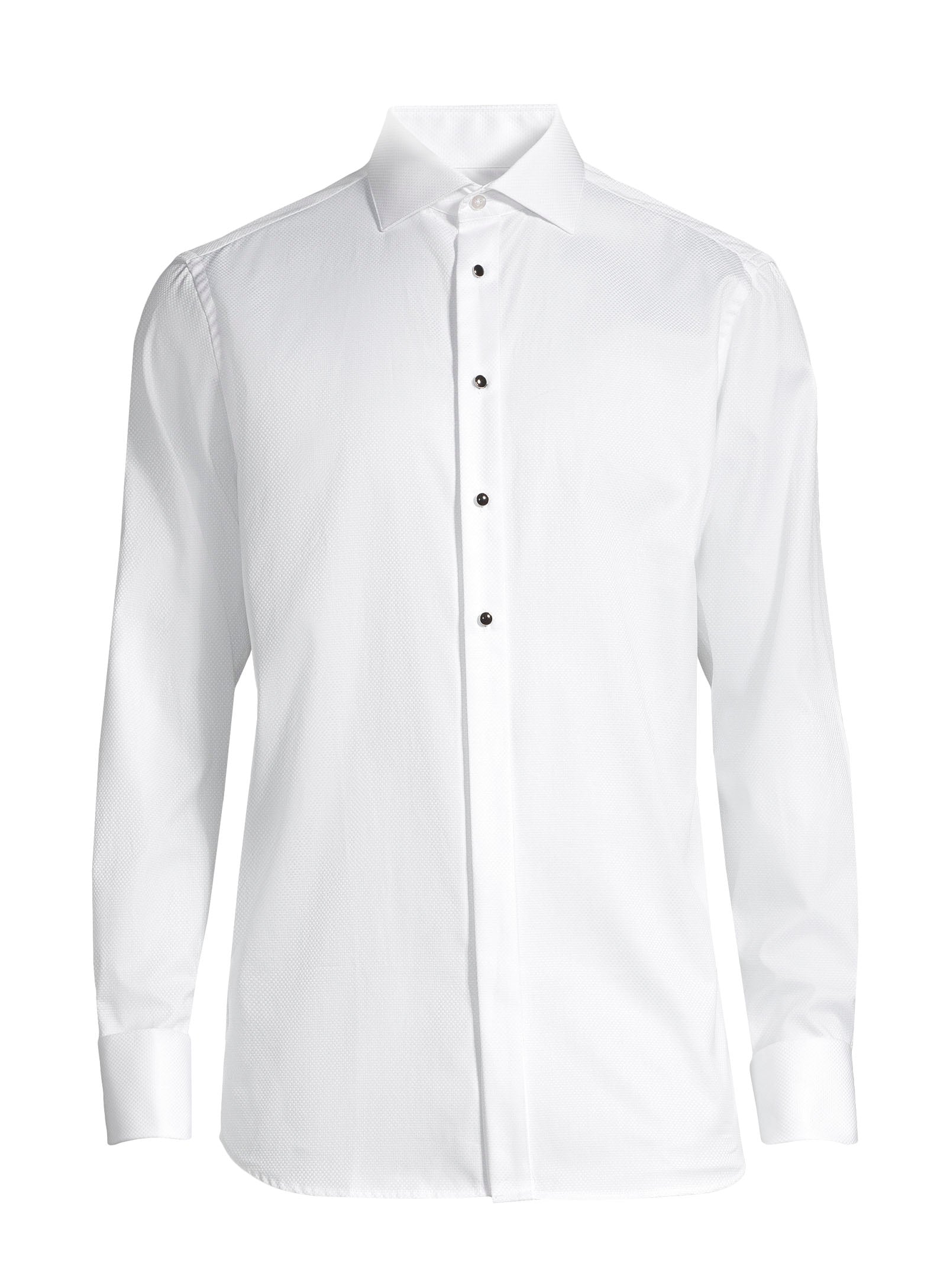 Tuxedo Shirt - White