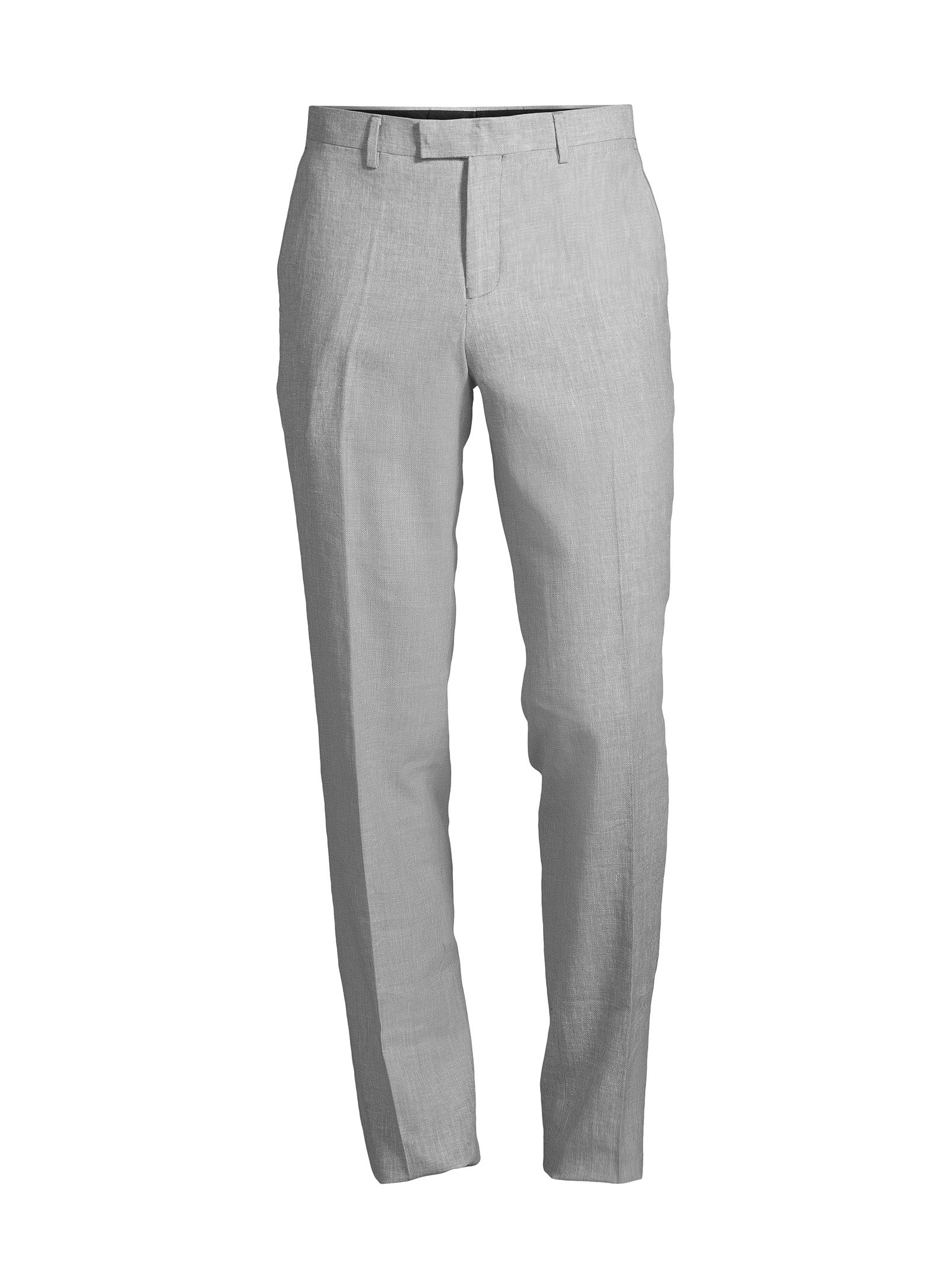 Pantalon en lin – Gris pâle