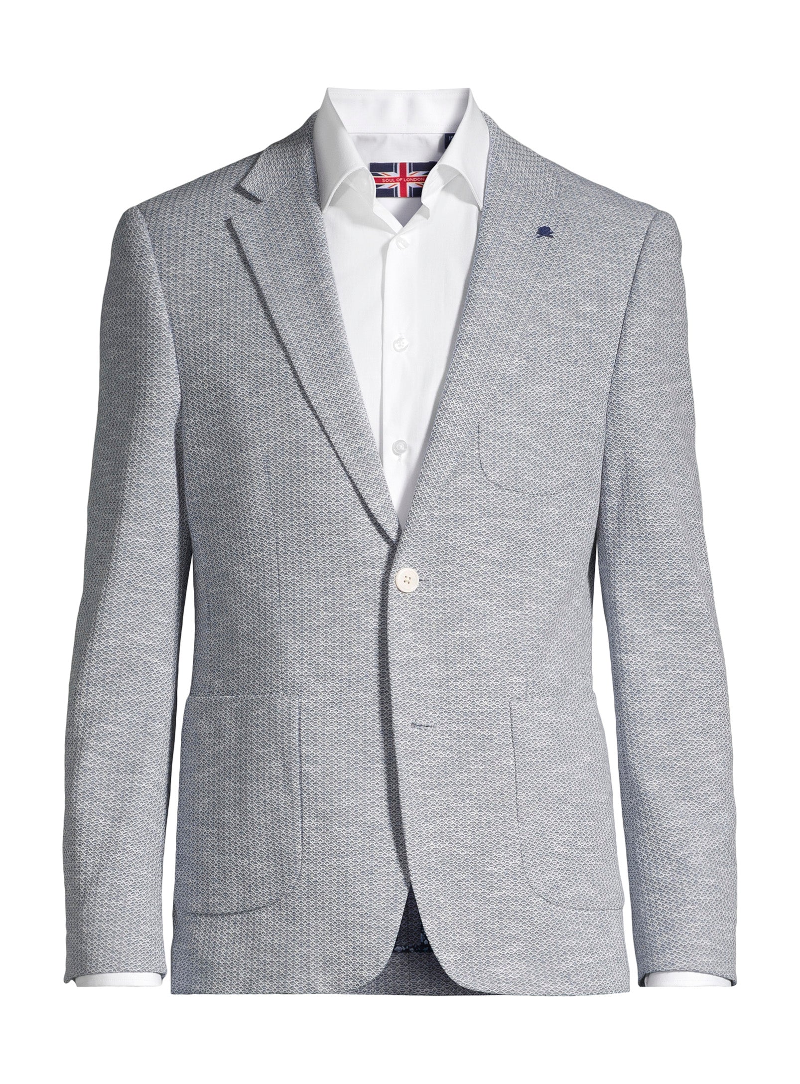 Knit Blazer – Light Blue