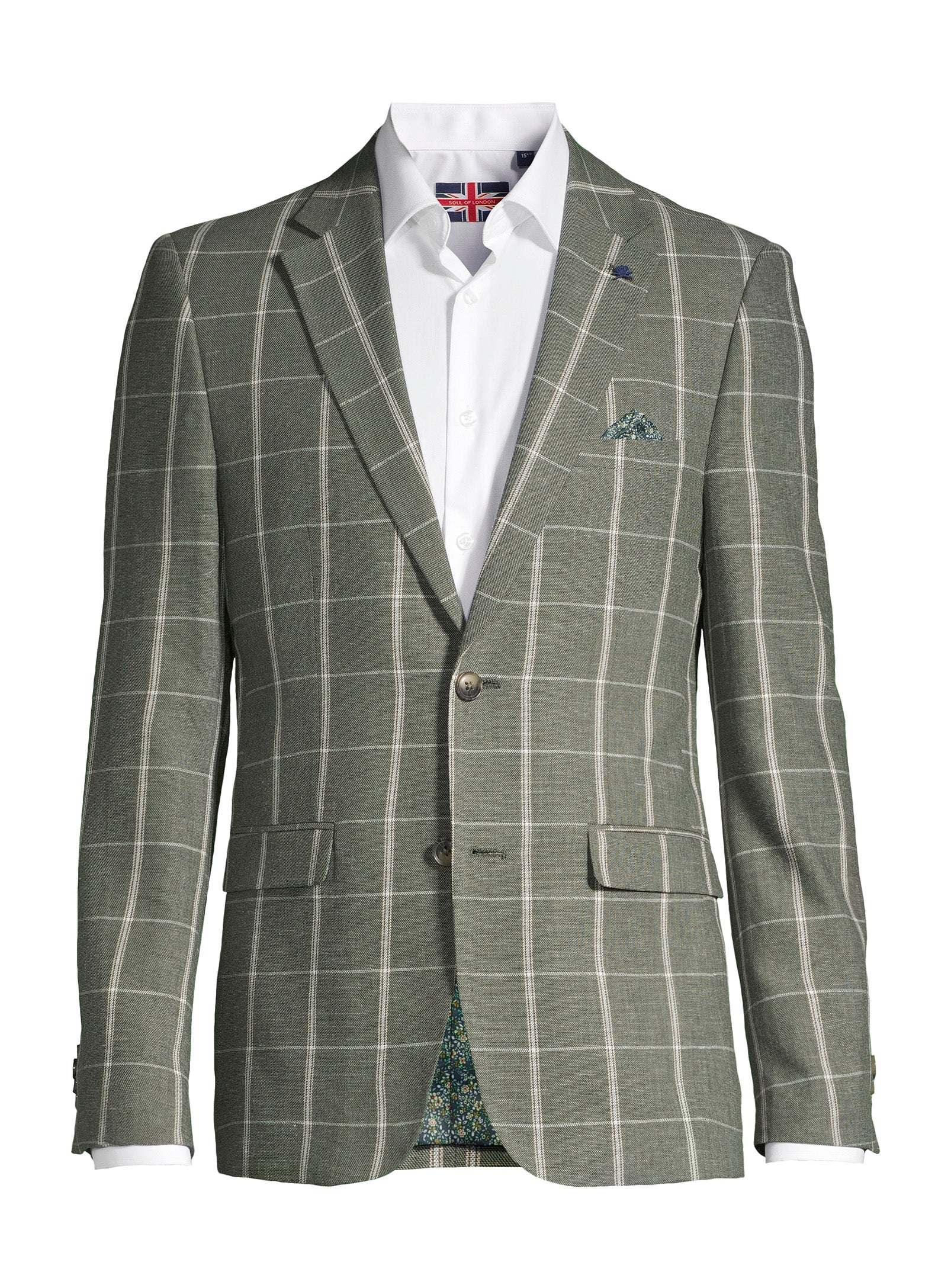 Linen Blazer – Green