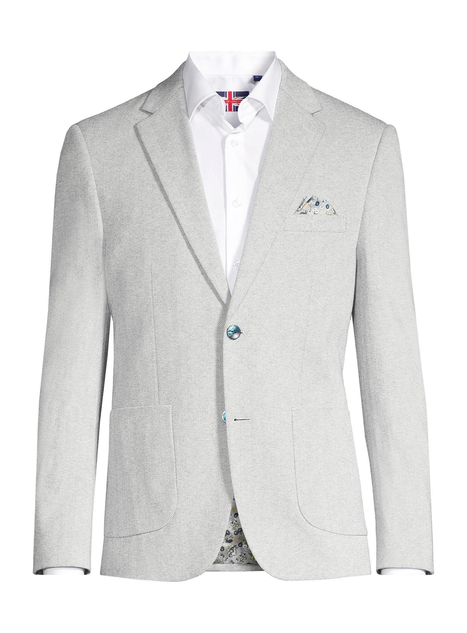 Knit Blazer – Blue