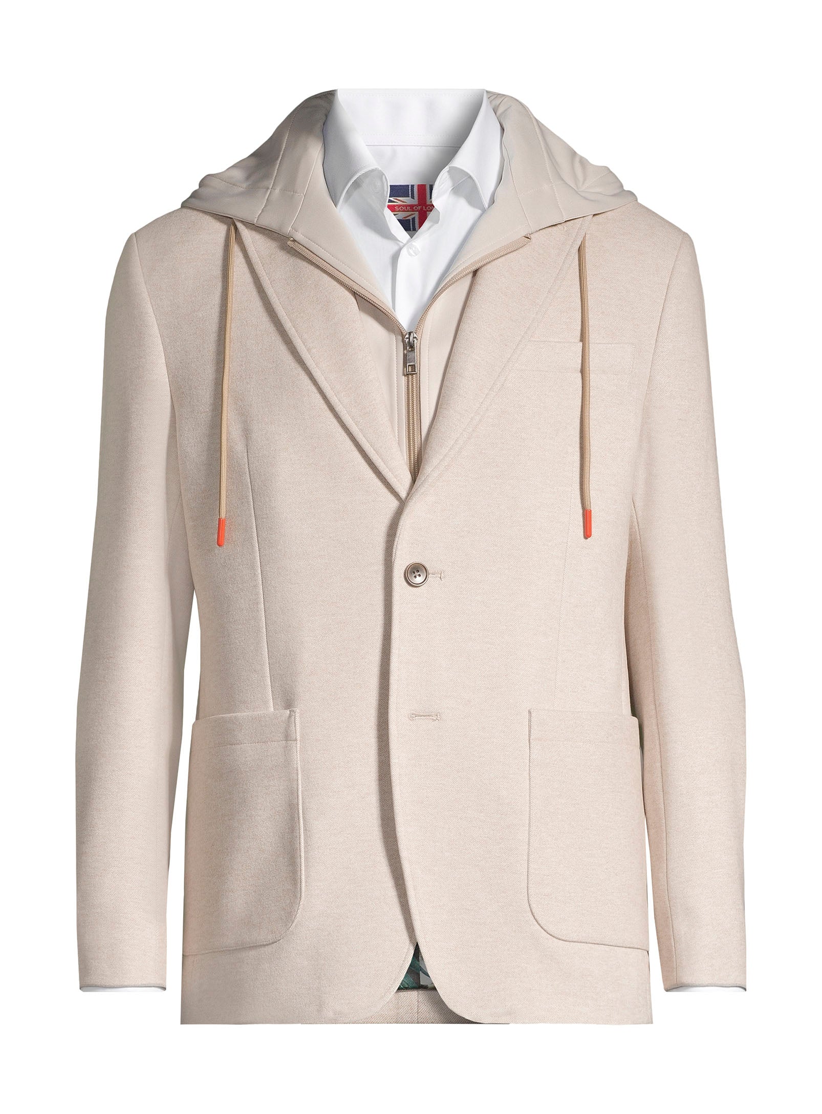 Veston avec capuche - Beige
