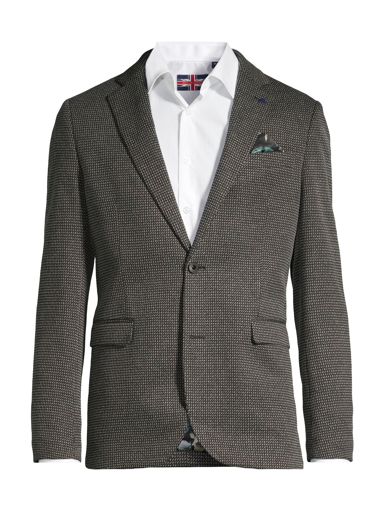 Veston en mélange de coton - Noir