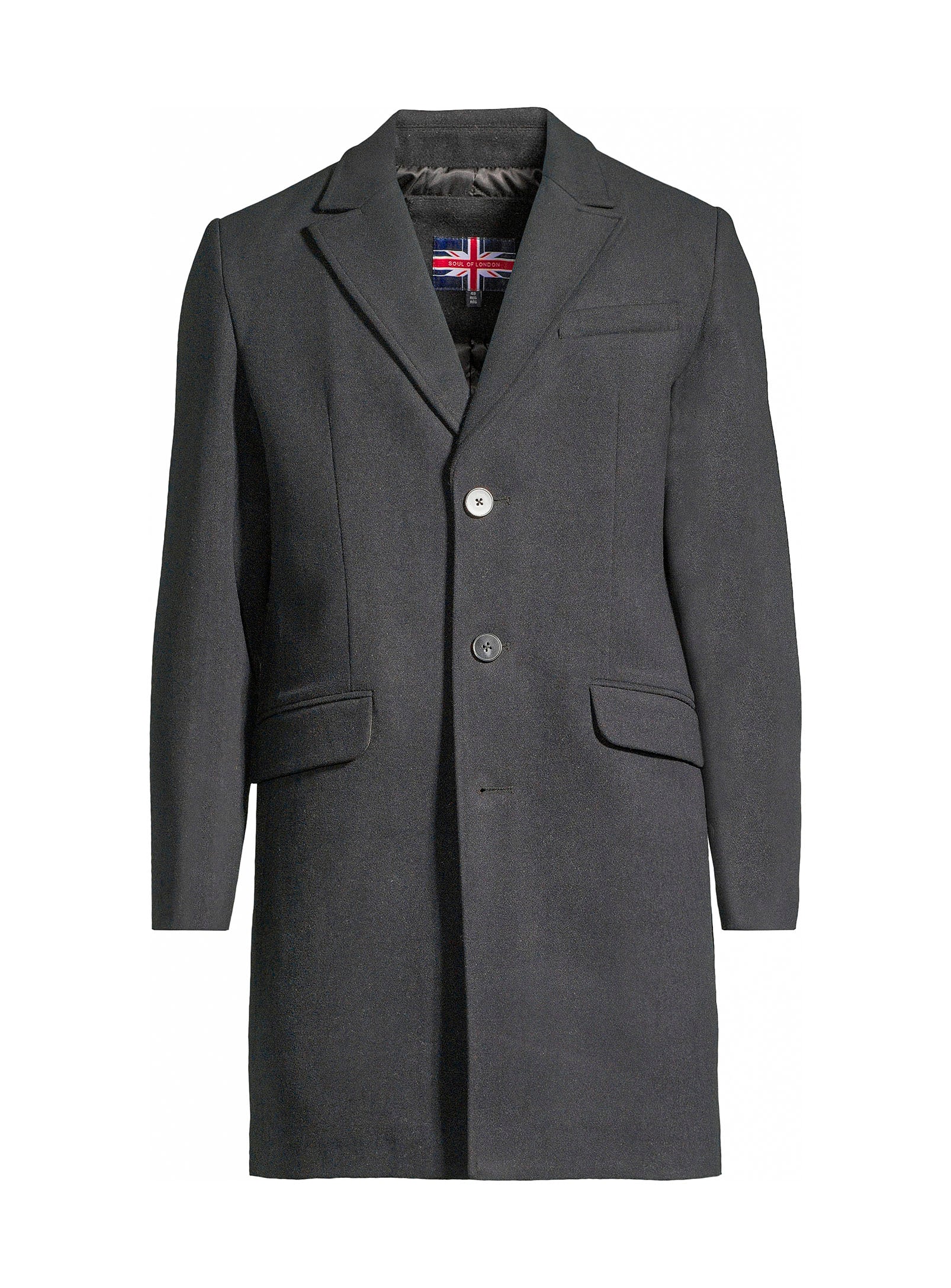 Dress Coat - Charcoal