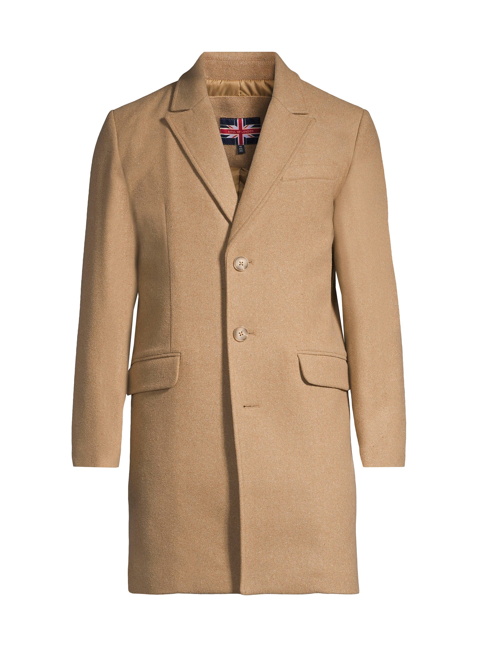 Dress Coat - Camel
