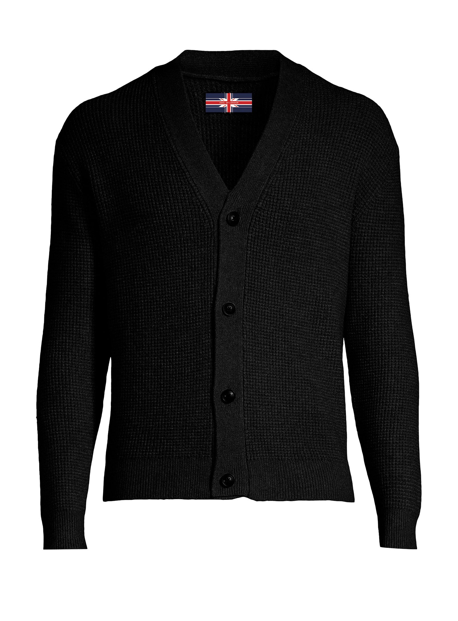 Cardigan en mélange de laine - Noir