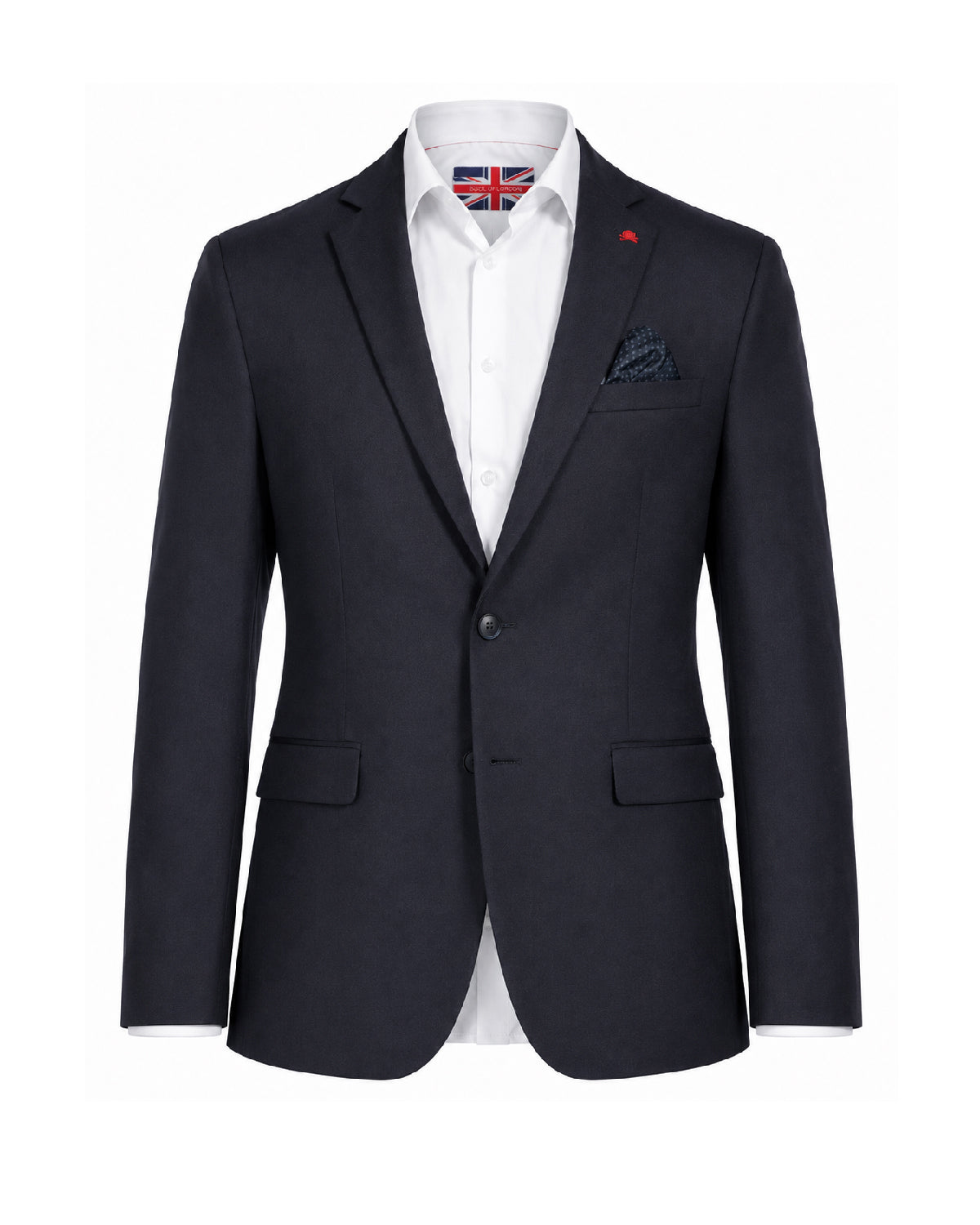 KNIT SUIT JACKET - BLACK